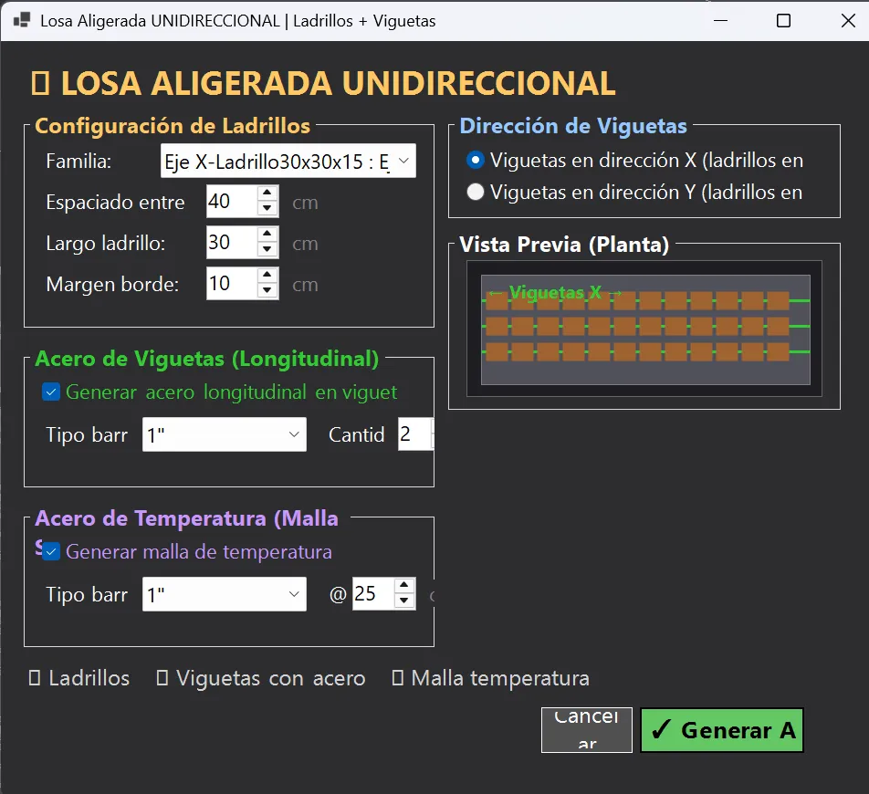 EMARC BIM SUITE — Automatización Revit + SAP2000 — figura 3