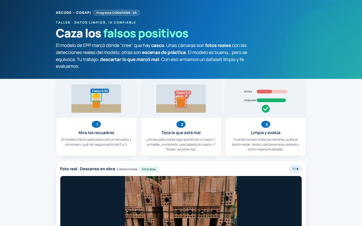 Taller: caza los falsos positivos